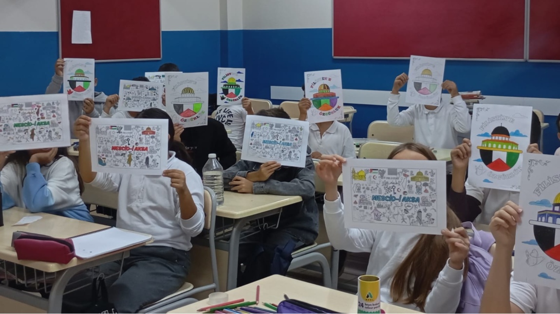 OKULUMUZDA FİLİSTİN FARKINDALIK ETKİNLİKLERİ YAPILDI